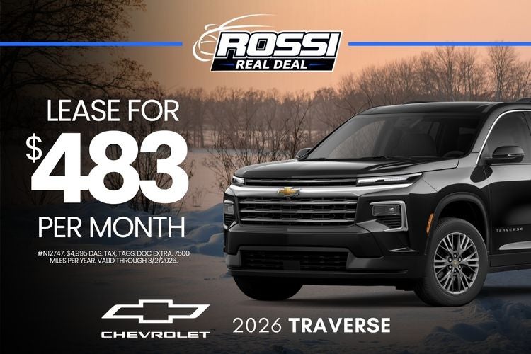 2026 Chevy Traverse Lease Deals NJ