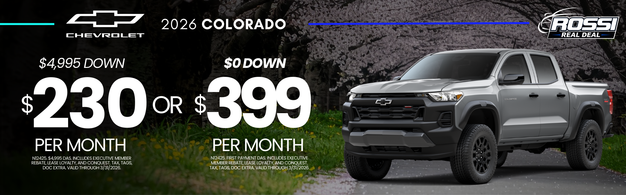 2026 Chevy Colorado Truck Lease Deals near Washington, NJ