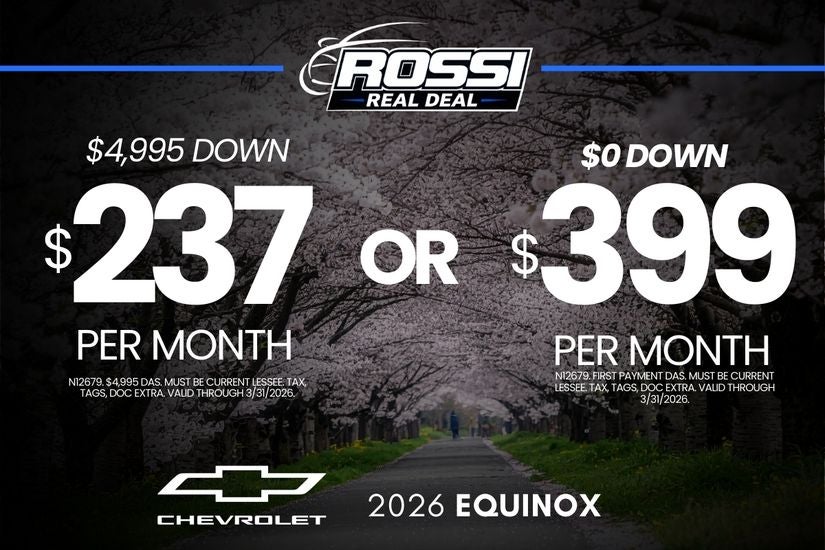 2026 Chevy Equinox Lease Deal near Washington, NJ