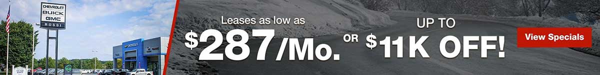 Rossi Chevrolet lease special